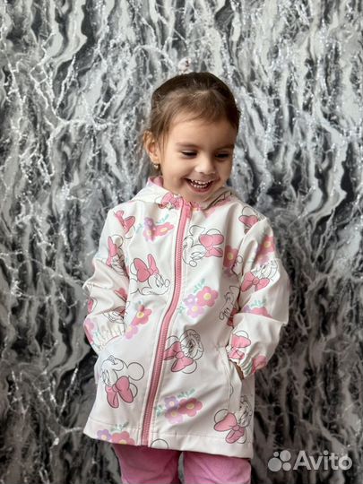 Ветровка Минни Маус для девочки