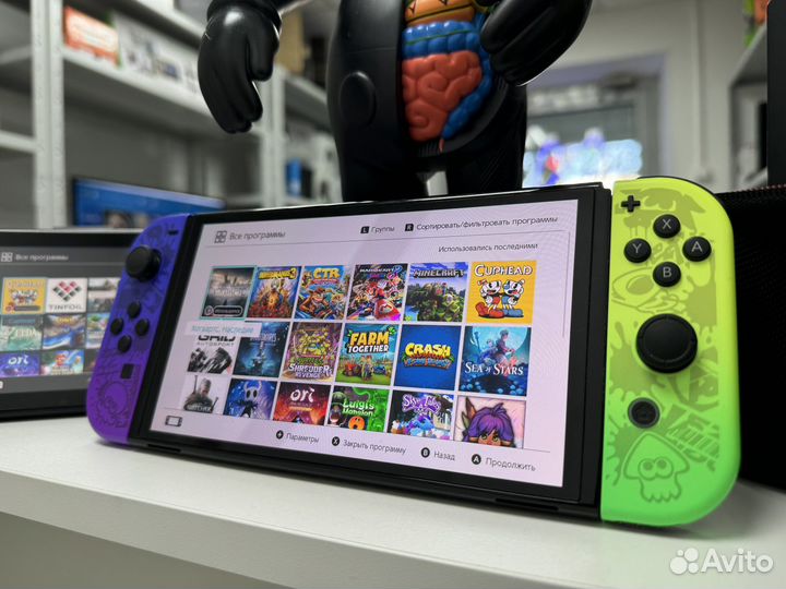 Прошитые Nintendo switch oled