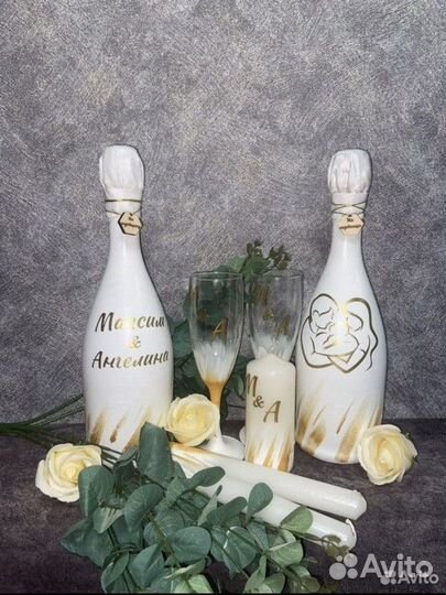 Бутылка для свадьбы