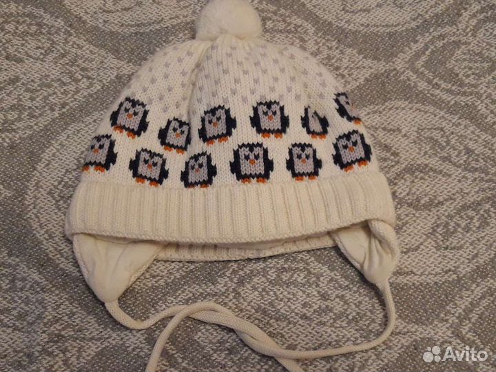 Шапка теплая меринос