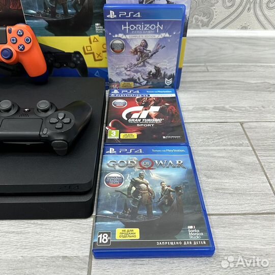 Игровая приставка PS4 Slim 1Tb 3 Ревизия