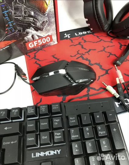 Игровой набор 4в1 для пк подарочный набор