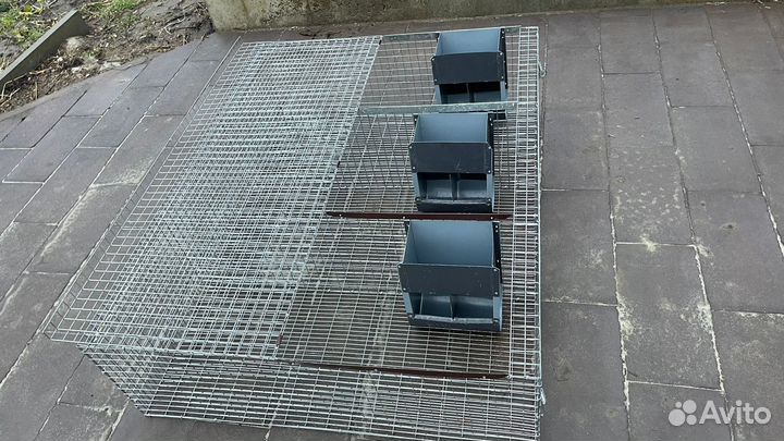 Бункерные кормушки для кроликов