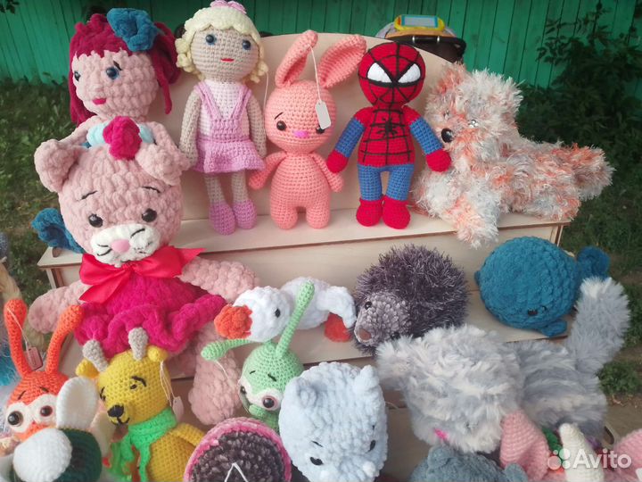 Вязаные игрушки на заказ