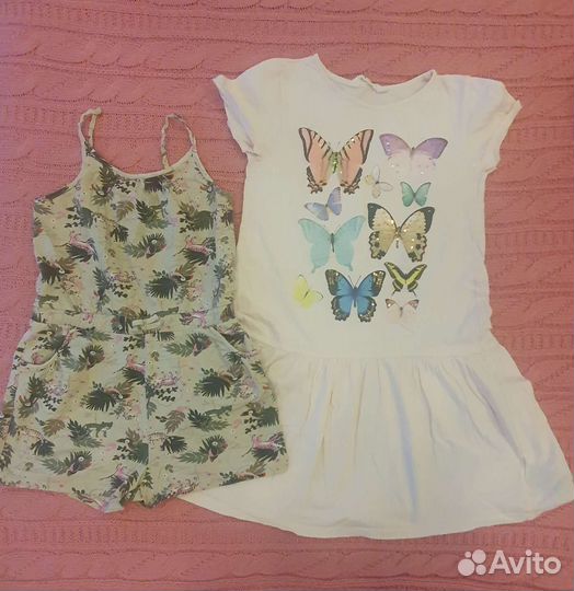 Вещи пакетом для девочки 134-140