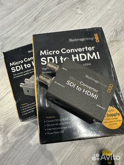 Мини-конвертер Blackmagic Design SDI to hdmi