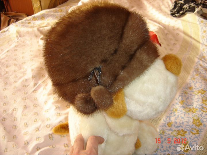 Шапка зимняя норковая, размер 58-59