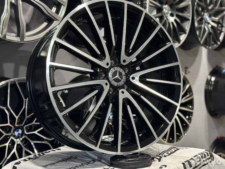 Стильные диски на Mercedes S R20