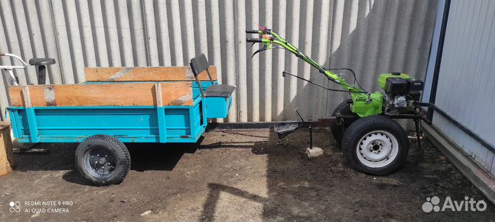 Продам мотоблок с прицепом