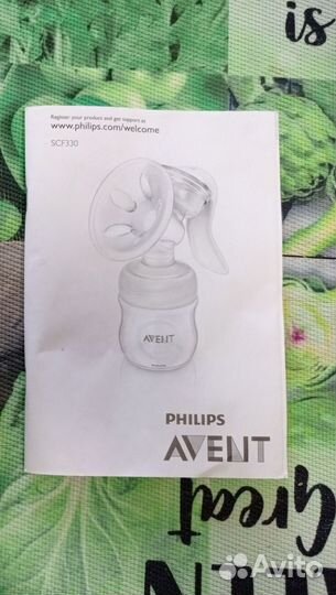 Молокоотсос avent ручной + подогреватель бутылочек