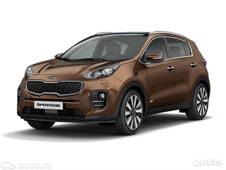 Ковры резиновые для KIA Sportage IV c 2016 г. в