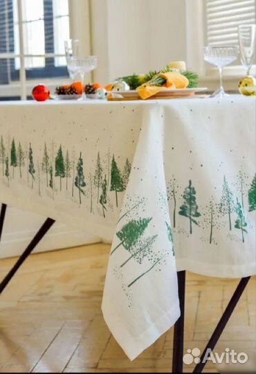 Новогодняя скатерть 160*220