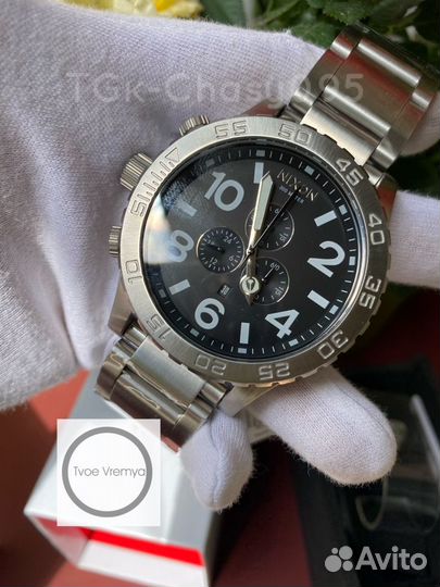 Часы мужские Nixon The 51-30 Chrono Steel (арт 204