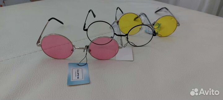Очки имиджевые круглые