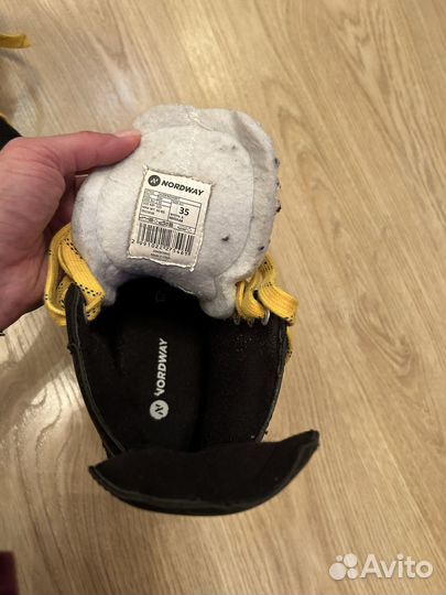 Б/у коньки размер 35 Nordway