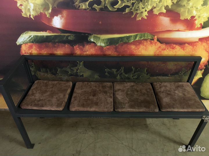 Скамейка прямая 180*50*90 см