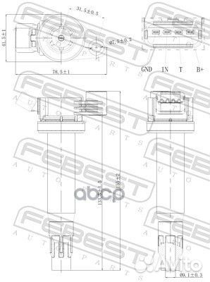 Катушка зажигания 01640010 Febest