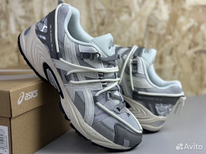 Кроссовки Asics gel kahana tr v2 серые 41-45