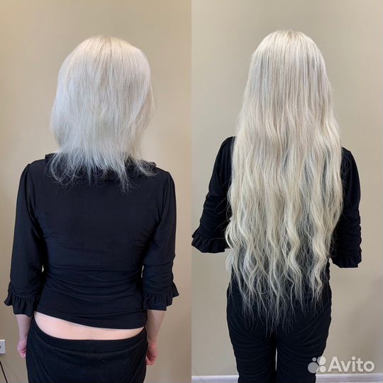Наращивание волос левый берег