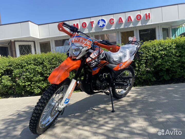Новый мотоцикл panther 300 2023 оранжевый