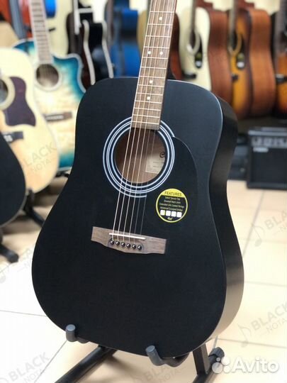 Акустическая гитара Cort AD810-BKS черная матовая