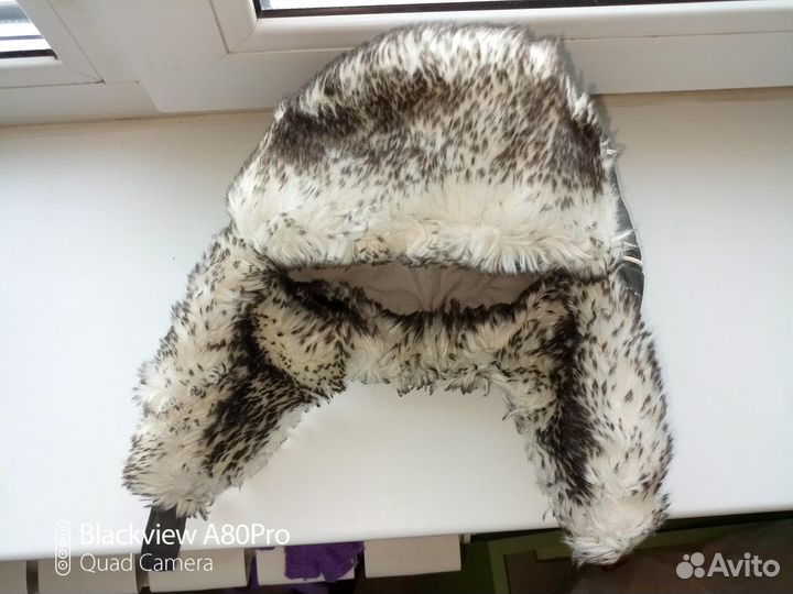 Шапка зимняя для мальчика размер 53-54