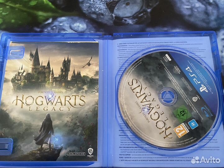 Диск на ps4 Hogwarts legacy