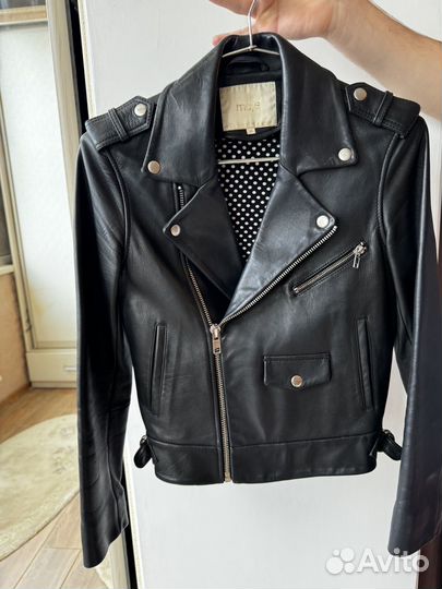 Кожаная куртка maje