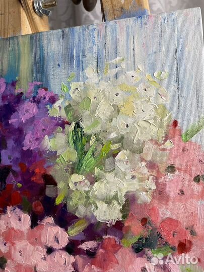 Картина с цветами