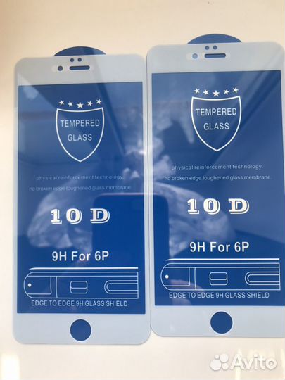 Закалённое защитное стекло на на iPhone 6 plus/ 6