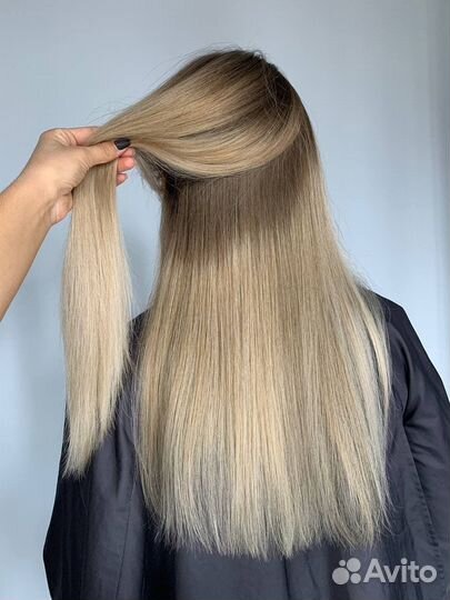 Сложное окрашивание волос