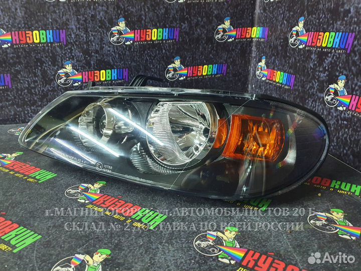 Фара левая nissan almera n16 альмера ниссан новая