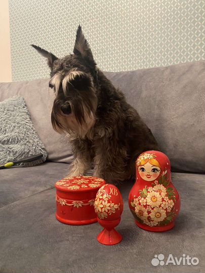 Подарочный набор из дерева матрёшка шкатулка