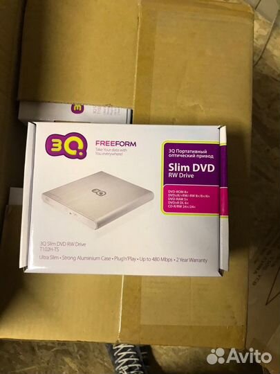 Боксы для DVD приводов 3Q slim DVD RW Drive