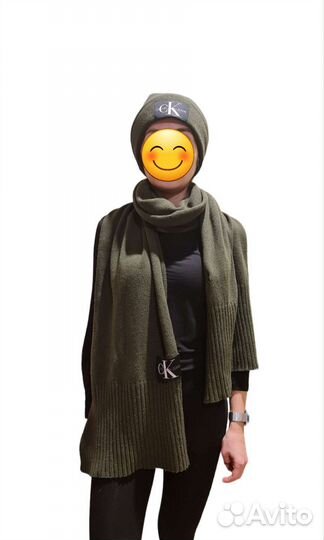 Комплект шапка и шарф Calvin Klein