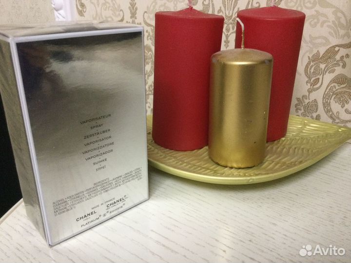Chanel Egoiste Platinum 100 ml, оригинал