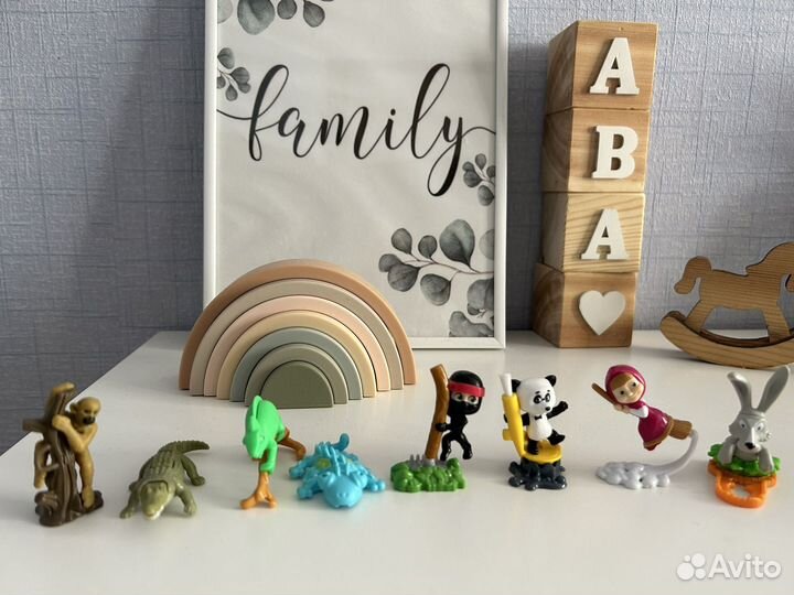 Игрушки из киндера животные киндер сюрприз