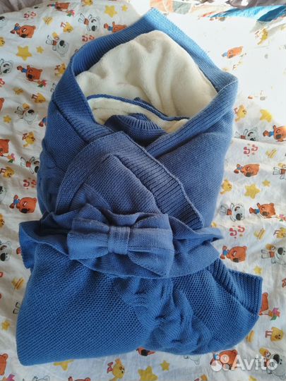 Комплект на выписку для мальчика осень зима