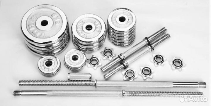 Набор гантелей сборных