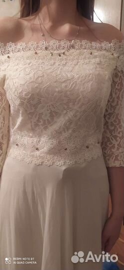 Платье на выпускной в пол 42 44