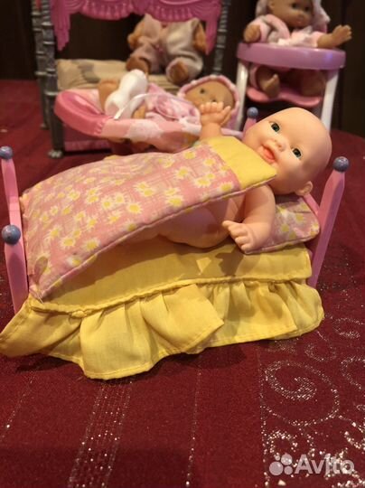 Пупсы с мебелью