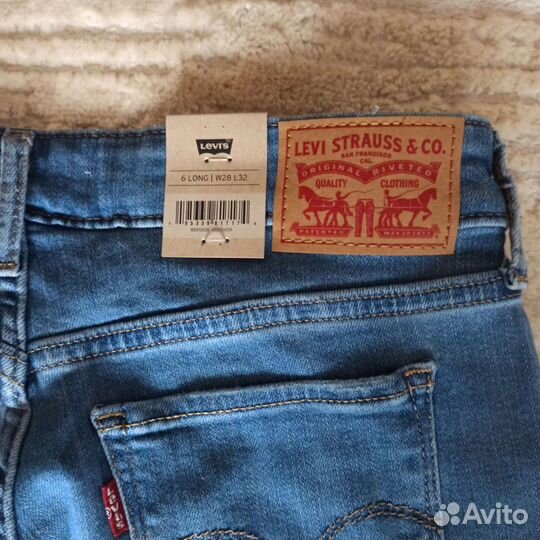 Джинсы levis 711 оригинал