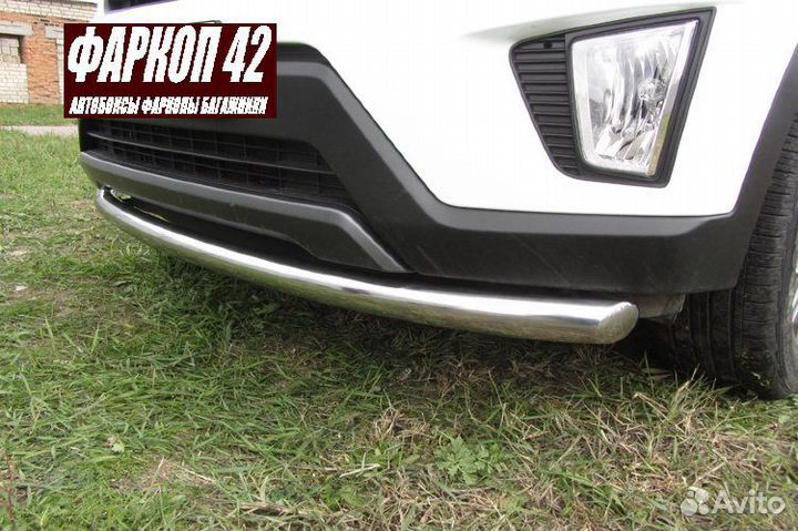 Защита переднего бампера Hyundai creta 2016