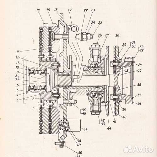 18-14-4сп Муфта сцепления бульдозера б10