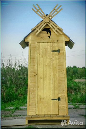 Уличный туалет прямоугольник YLS