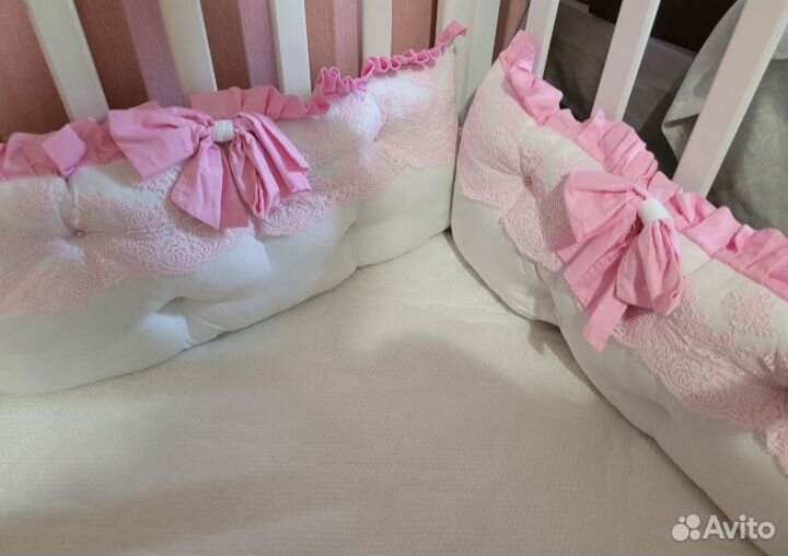Очаровательные бортики в кроватку