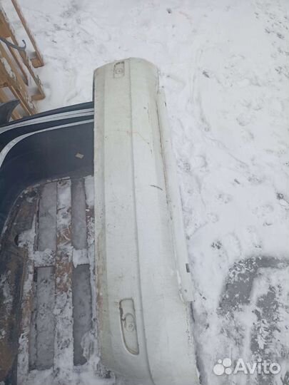 Задний бампер лада приора седан