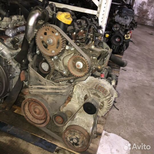 Контрактный двигатель K9K 732 Renault Установка