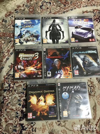 Диски на ps3