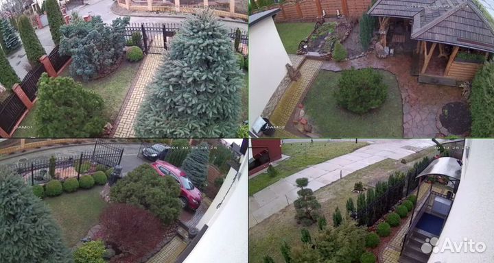 Установка камер видеонаблюдения, ремонт, настройка